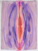 Serie: Abstrakte Aquarelle: Nr. 11, 75 x 56 cm